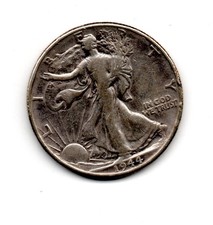 BELLISSIMA MONETA  AMERICANA 1/2  DOLLARO 1944  ARGENTO