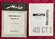 Metz, MECABLITZ 45 CT-5 - LIBRETTI ISTRUZIONI Italiano