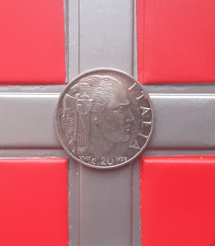 20 centesimi 1939 xvii - (£),