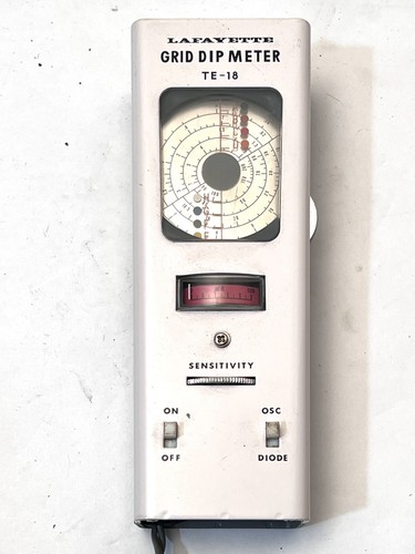 Lafayette grid dip - dip, meter