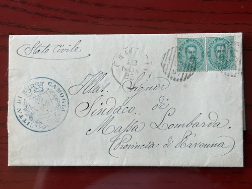 Regno 1883 lettera camogli - regno, da