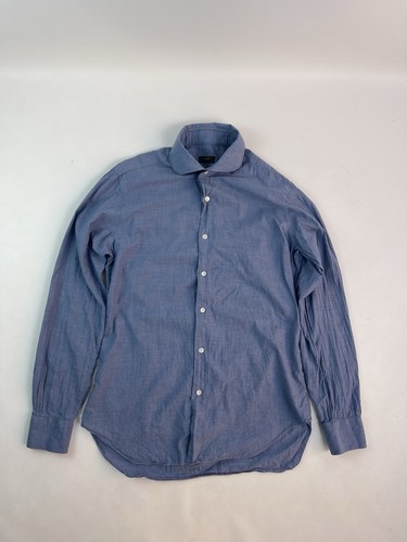 Camicia uomo barba napoli blu - camicia,