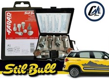 Kit bulloni antifurto ruote - bulloni,