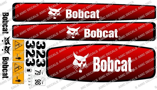 Set decalcomanie per bobcat - set,