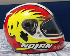 CASCO NOLAN N62 GEMINI REPLICA MARCO MELANDRI CINA CHINA USATO OTTIME CONDIZIONI