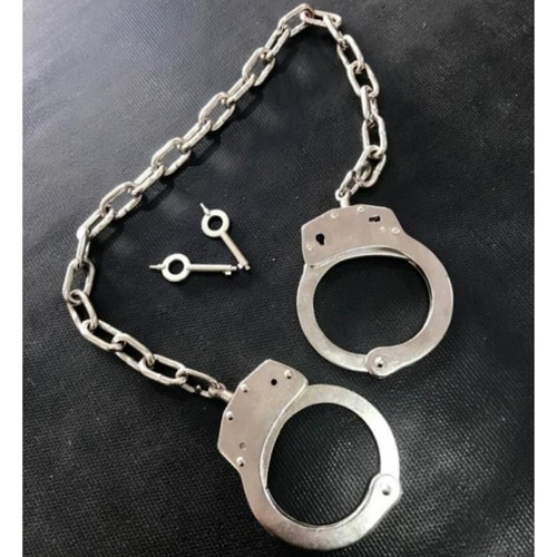 Heavy duty leg irons - irons, ankle