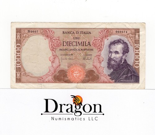 Banconota italia 1973 10000 - 1973,