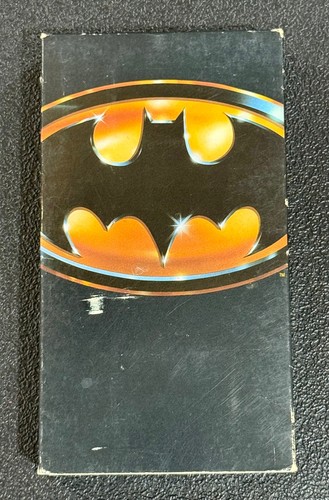 Batman 1989 vhs first - batman,