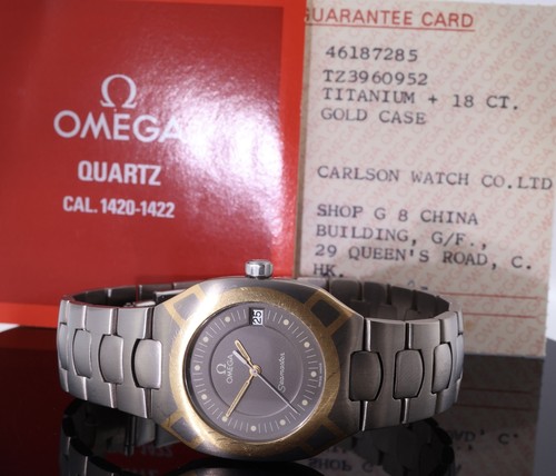 Vintage 80s omega seamaster - vintage,