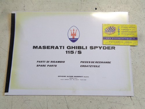 Catalogo parti ricambio - di,