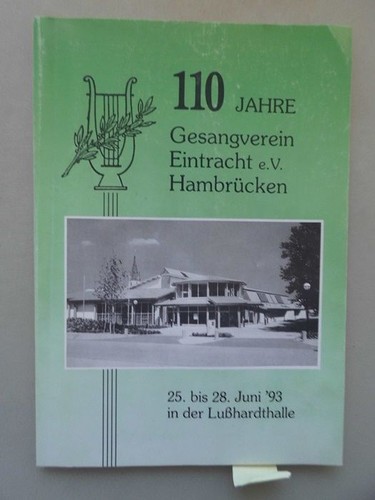 110 jahre gesangverein - jahre,