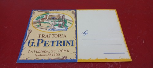 Cartolina pubblicitaria - cartolina,
