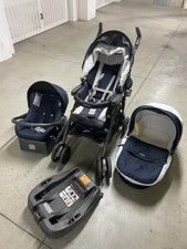 Trio Zippy System Evo Inglesina Passeggino Carrozzina Ovetto con Base Auto 