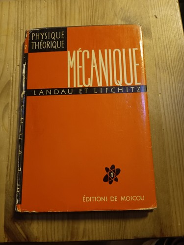 Mecanique landau lifchitz - di, e