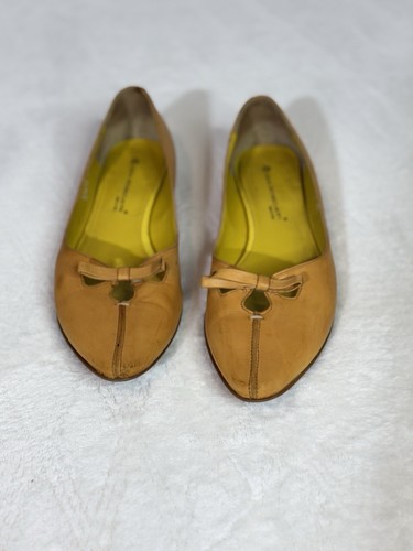 Ballerine lea foscati giallo - ballerine,