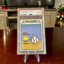 1991 Peanuts Preview Woodstock