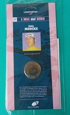 I MITI DEL GIRO 21 • Eddy Merckx (2004) MONETA + Figurina - BRAND NEW