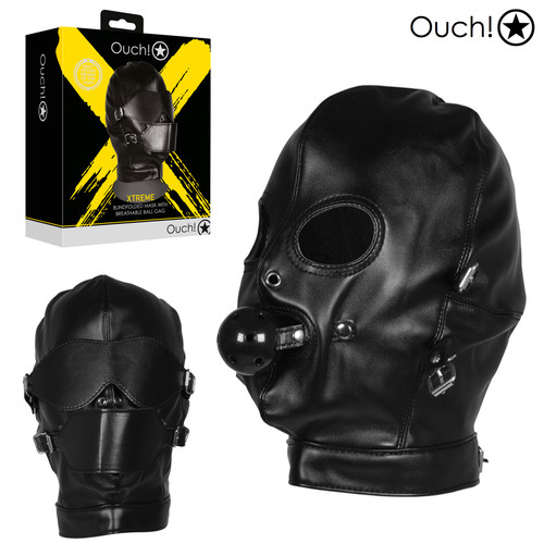 Ouch xtreme maschera bdsm - xtreme,
