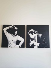Quadri Moderni PULP FICTION 2 pz. cm 60x60 cad. Stampa su Canvas Arredamento