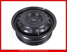 Cerchio In Ferro 15" Ruota Nero Toyota IQ MK3 2011-2014 Ricambi Auto Originali