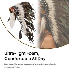 Copricapo di piume  indiano