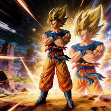 Goku super saiyan dragon - dragon, ball