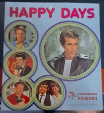 ALBUM DI FIGURINE - EDIZIONI PANINI - HAPPY DAYS - VUOTO CON 4 FIG. - PERFETTO