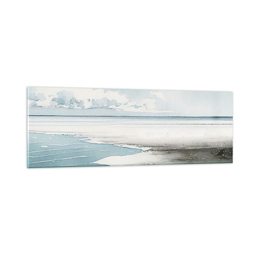 Quadro vetro 90x30cm costa - vetro,