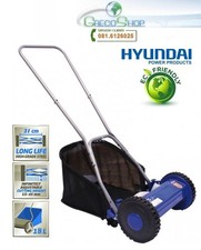 Rasaerba/Tagliaerba manuale a spinta in acciaio Hyundai - 65480