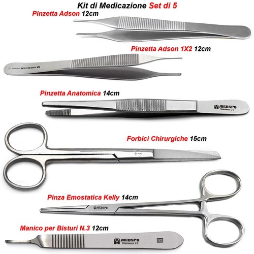 Kit medicazione pinzetta - kit,