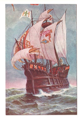 The santa maria ship - "santa, of