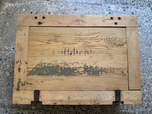 Vecchia scatola cartucce - scatola, di
