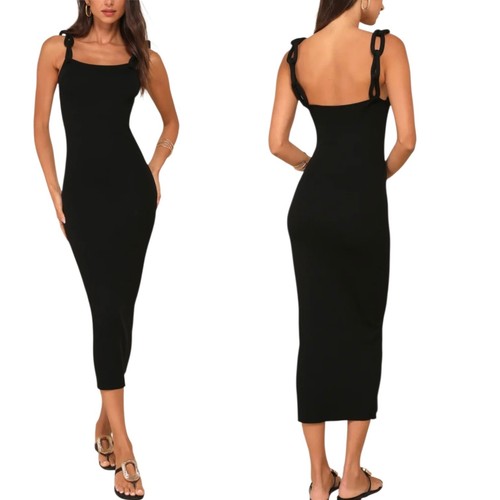 Abito midi lulus luxurious - abito,