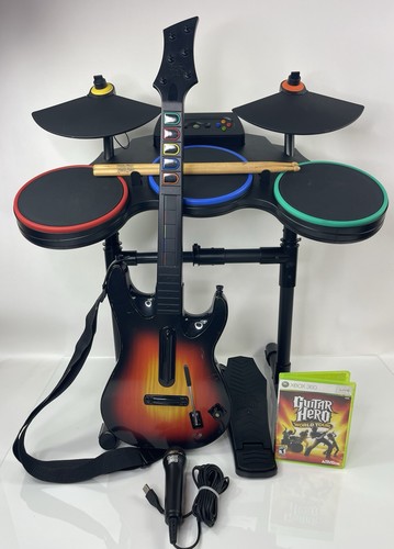 Xbox 360 guitar hero world - guitar,