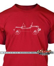 T-shirt uomo Meyer Manx Dune Buggy - taglie più colori - auto classica americana