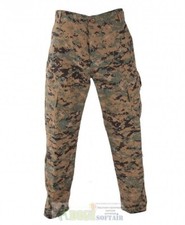 USMC Pantalone MARPAT ORIGINALE OTTIME CONDIZIONI (digital woodland)