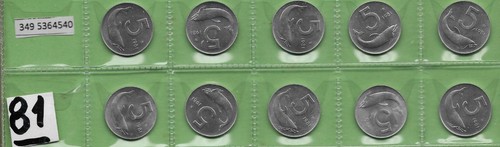 Lotto monete lire del - monete,