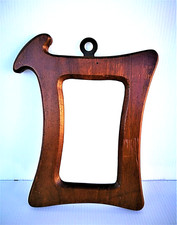 CORNICE PER FOTO - LEGNO - LIBERTY - ITALIA - INIZI '900 - 20 x 15,5 x 1 cm 