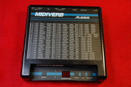 Unità riverbero alesis - unità,