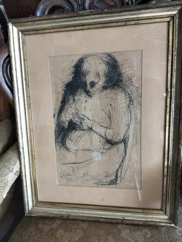Pietro bisio disegno 1956 - pietro,