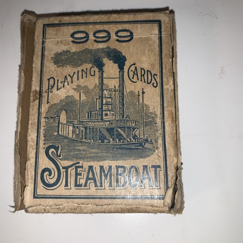 Set vintage rare steamboat - of,