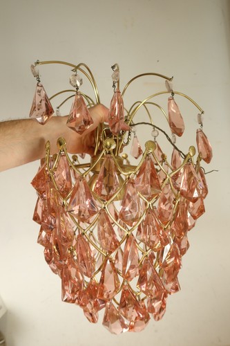 Lampadario vintage ottone a - vintage,