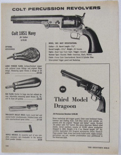 Pubblicità vintage 1975 - , colt