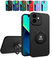 CUSTODIA CASE COVER ARMOR RING STAND per APPLE IPHONE 14 PRO + PELLICOLA VETRO