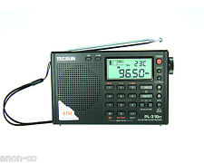 TECSUN PL-310ET (colore nero) PLL DSP radio multibanda ** VERSIONE INGLESE**  