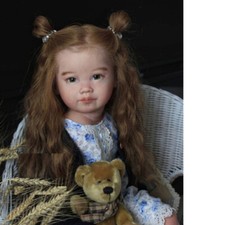 Bambola 30" Reborn Baby Doll