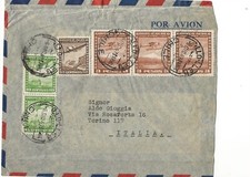 AIRMAIL LETTER TO ITALY 1947