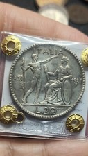 20 lire littore 1927 Bb come