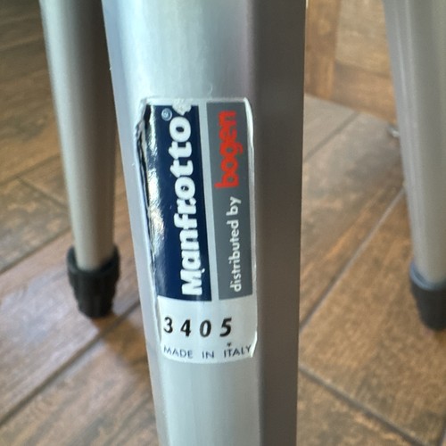 Manfrotto 3405 aluminum - aluminum, tripod