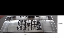 piano cottura 5 fuochi 60x180 In Acciaio ditta Foster da Incasso